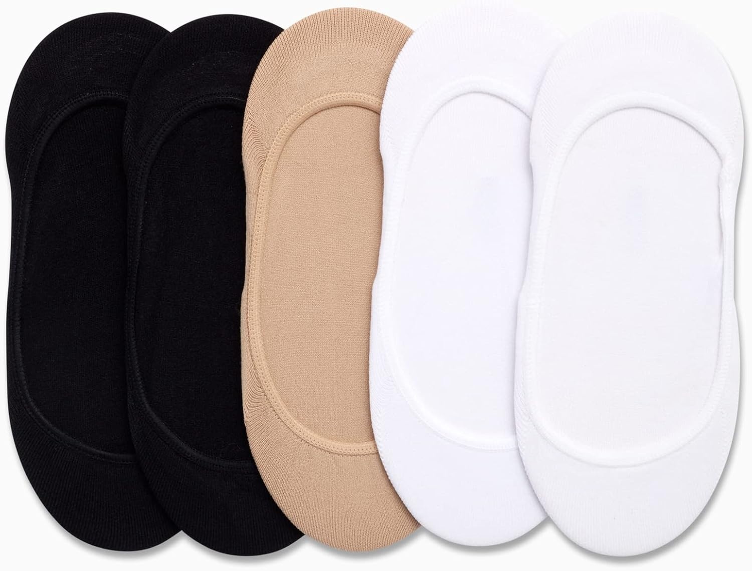 image:imageCalvin Klein Womens Liner Socks 5 Pack Athletic Shoe Sock Liners Lightweight Performance Non Slip No Show Socks for WomenAssorted