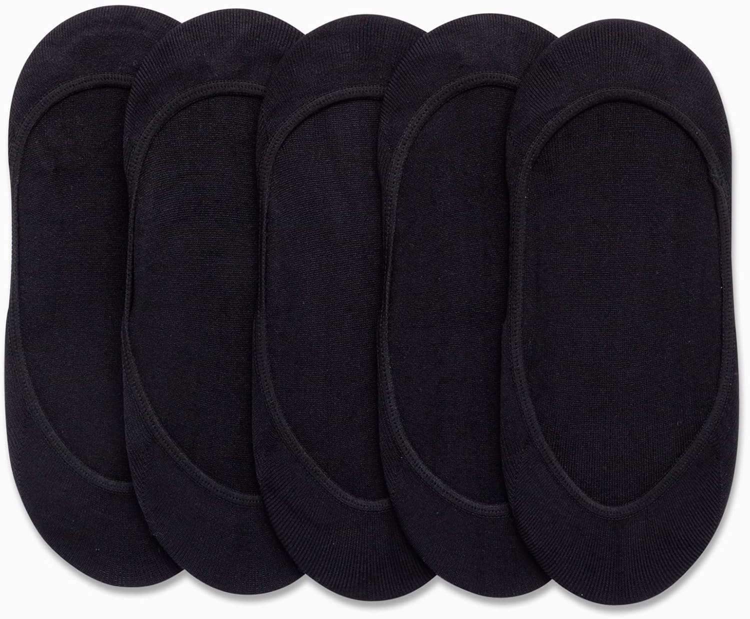 image:imageCalvin Klein Womens Liner Socks 5 Pack Athletic Shoe Sock Liners Lightweight Performance Non Slip No Show Socks for WomenBlack