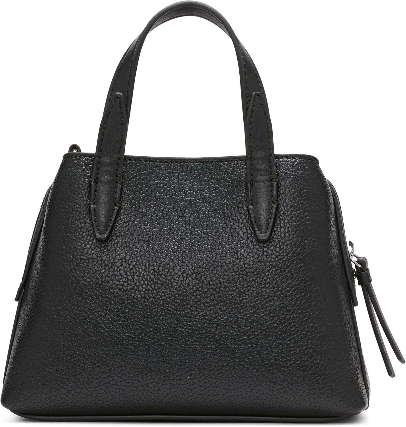 image:imageCalvin Klein Womens Millie 2 in 1 Triple Compartment Mini Satchel CrossbodyBlackSilver