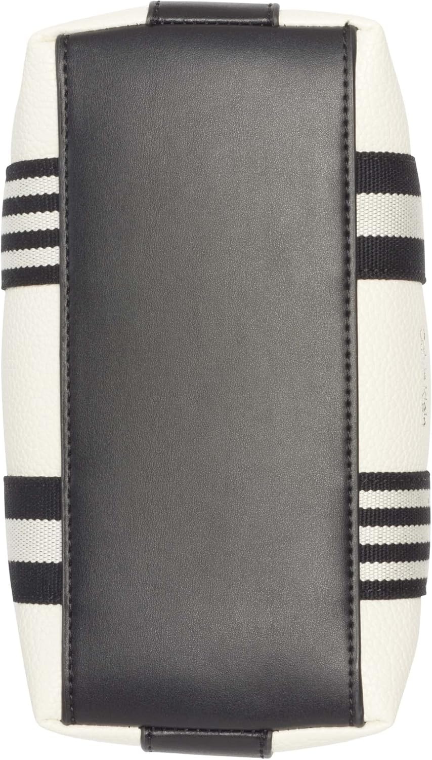 image:imageCalvin Klein Womens Millie 2 in 1 Triple Compartment Mini Satchel CrossbodyCherub WhiteBlack