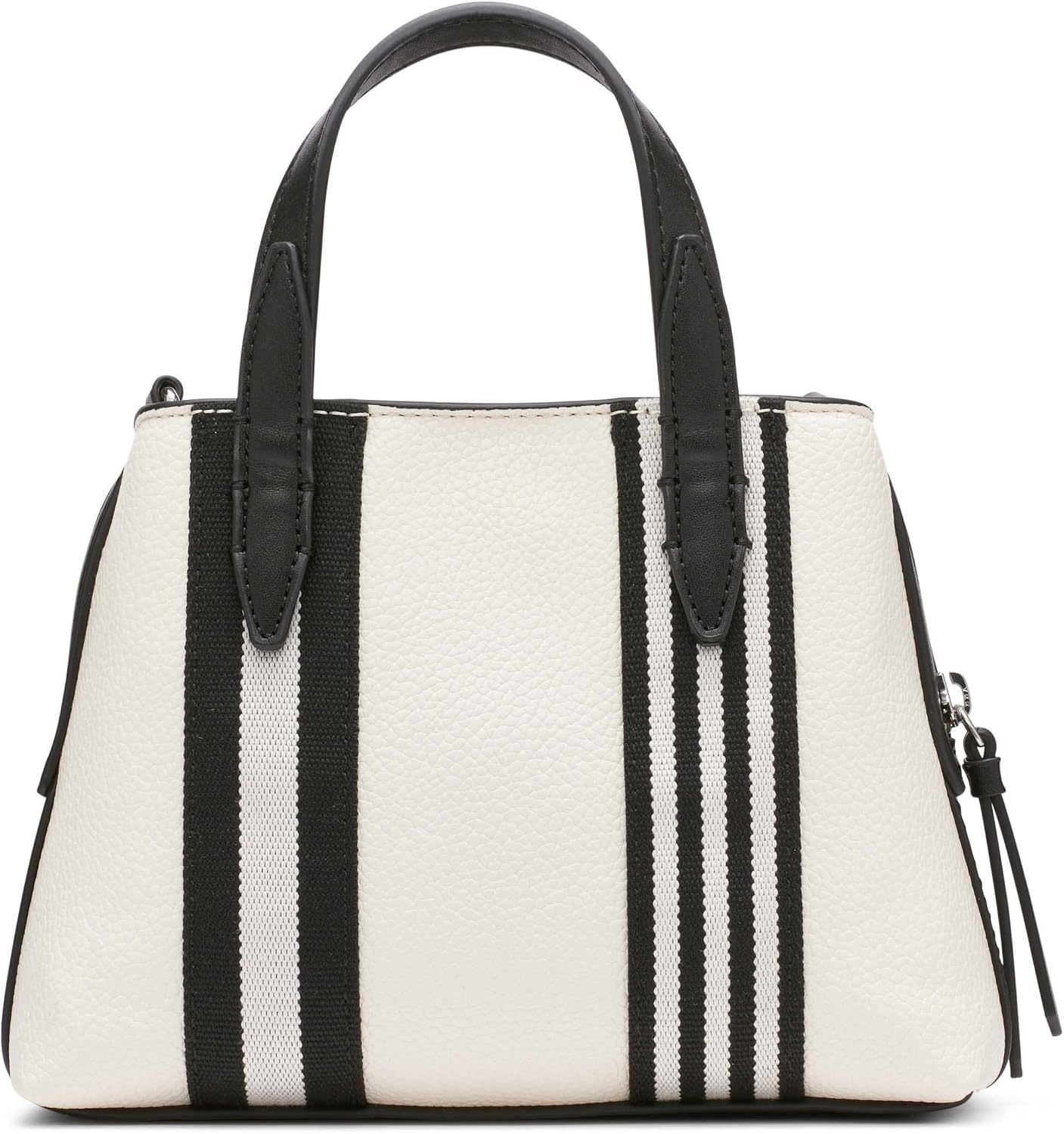 image:imageCalvin Klein Womens Millie 2 in 1 Triple Compartment Mini Satchel CrossbodyCherub WhiteBlack