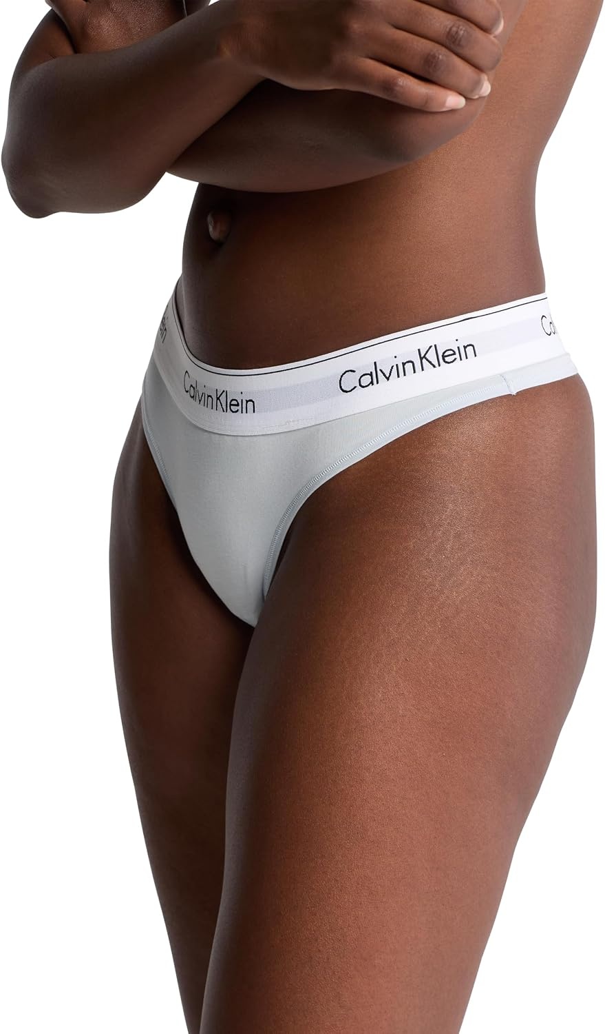 image:imageCalvin Klein Womens Modern Cotton ThongPantyPlein Air