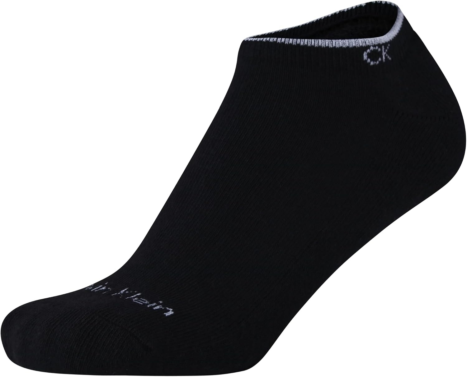image:imageCalvin Klein Womens No Show Socks 12 Pack Breathable Lightweight Athletic Low Cut Running Socks for WomenPure Black