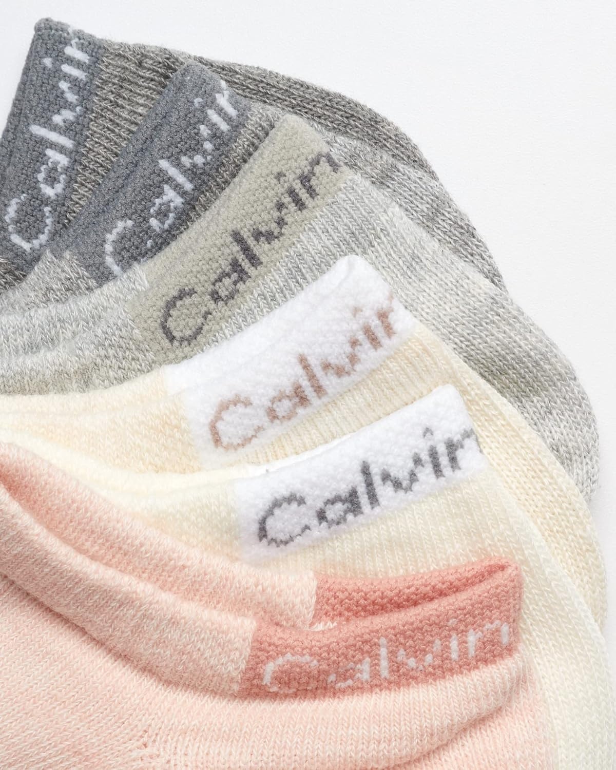 image:imageCalvin Klein Womens No Show Socks 12 Pack Breathable Lightweight Athletic Low Cut Running Socks for WomenRose Multi