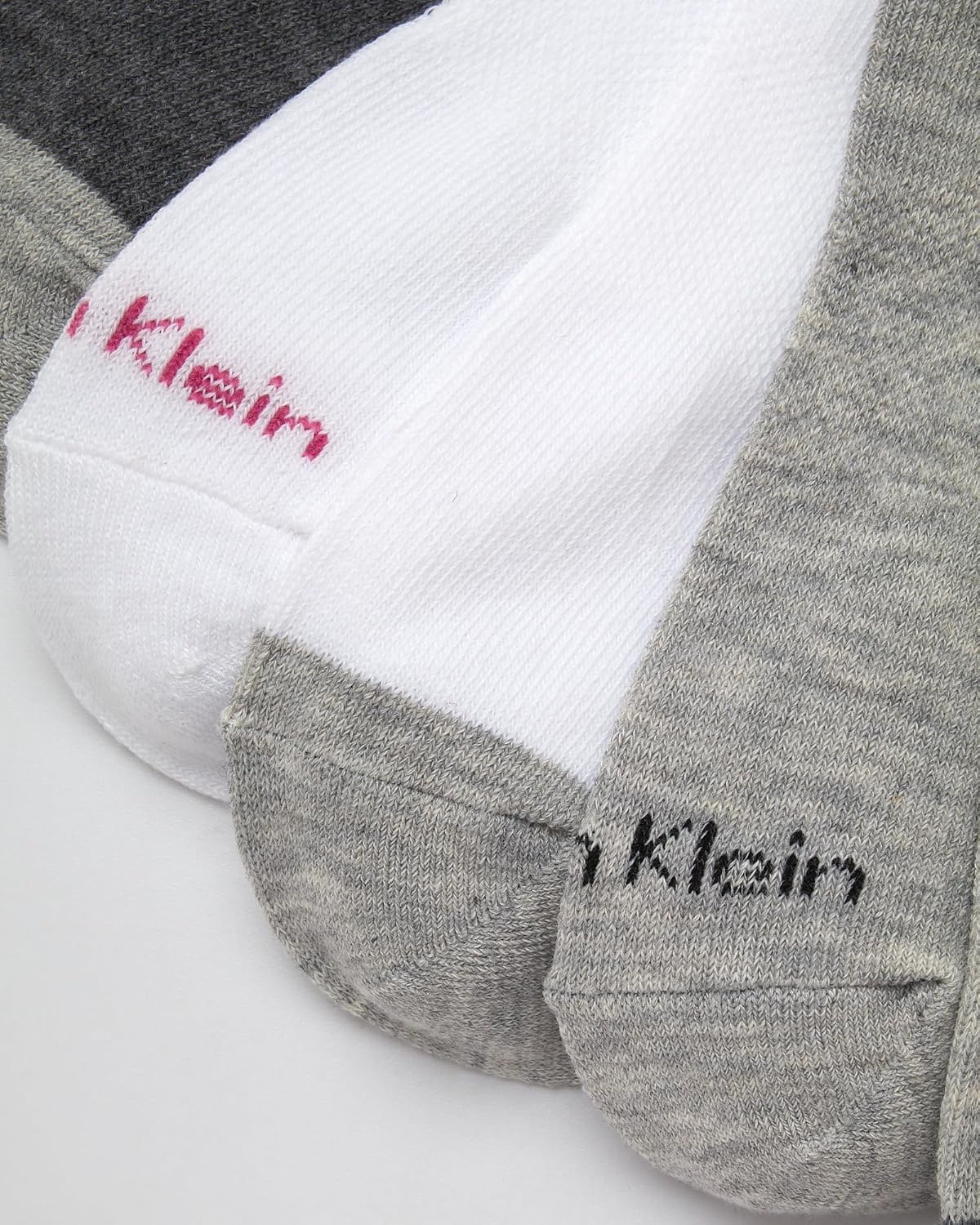 image:imageCalvin Klein Womens No Show Socks 12 Pack Flat Knit Cushioned Athletic Low Cut Socks for Women for Sports and RunningHeather Grey