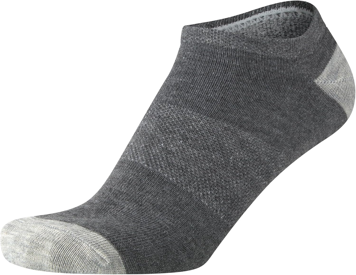 image:imageCalvin Klein Womens No Show Socks 12 Pack Flat Knit Cushioned Athletic Low Cut Socks for Women for Sports and RunningHeather Grey
