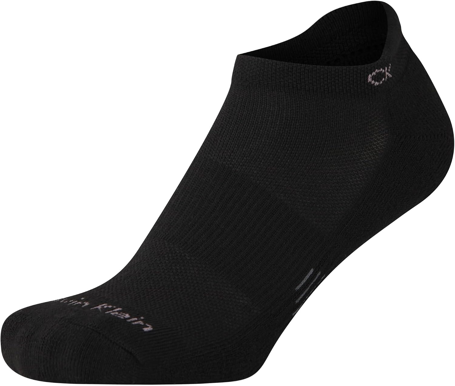 image:imageCalvin Klein Womens No Show Socks 12 Pack Lightweight Cushioned Athletic Tab Low Cut Running Socks for WomenAll Black