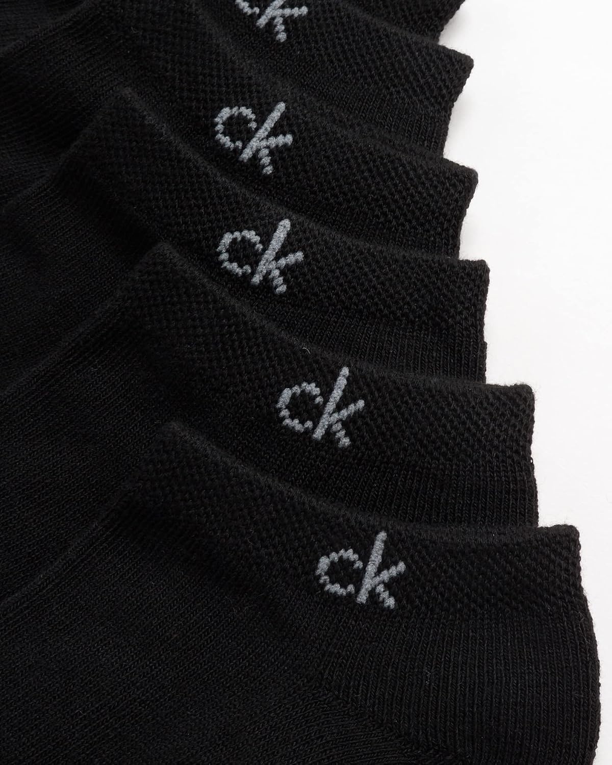 image:imageCalvin Klein Womens No Show Socks 12 Pack Soft Cotton Blend Lightweight Athletic Low Cut Running Socks for WomenBlack