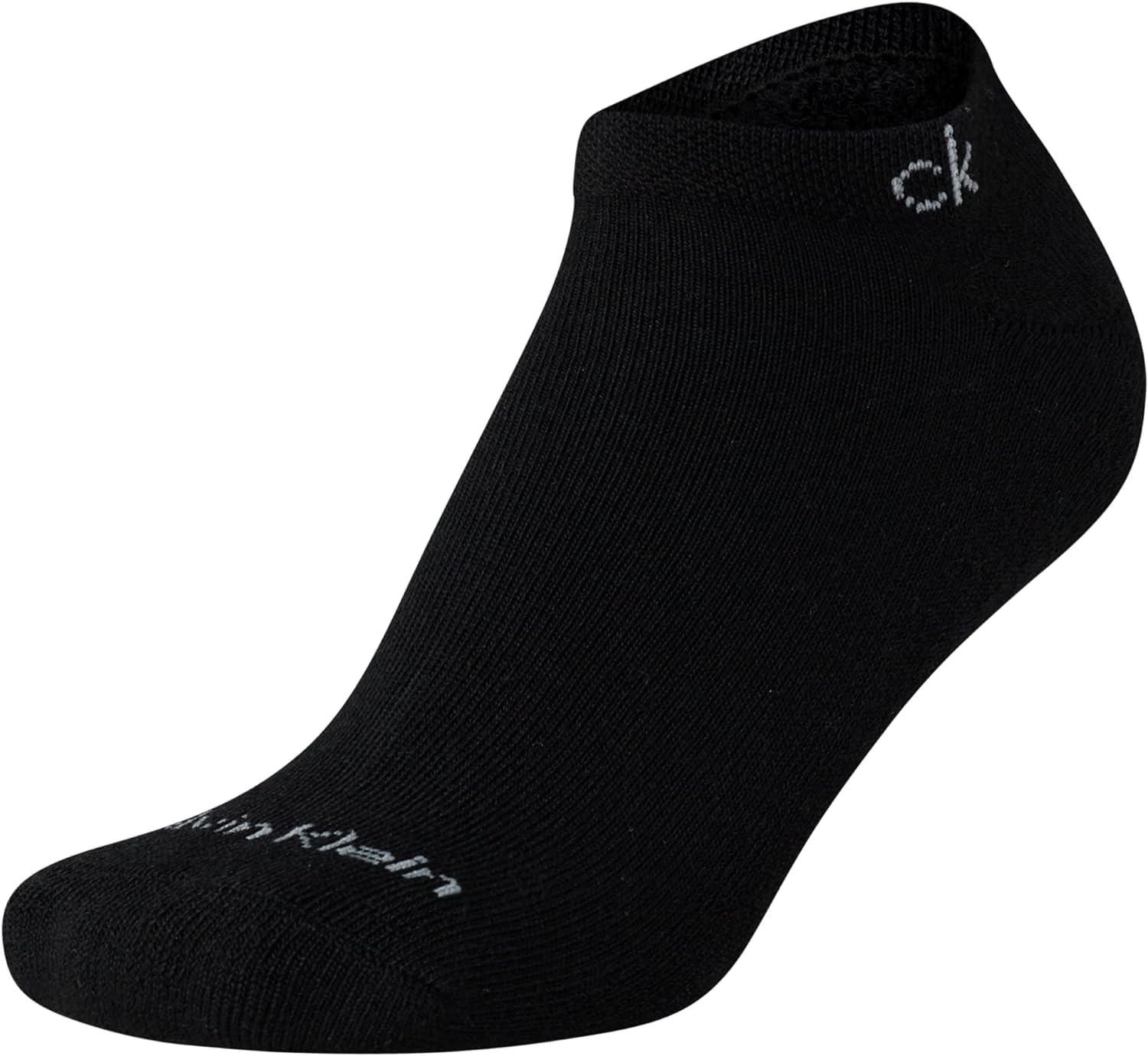 image:imageCalvin Klein Womens No Show Socks 12 Pack Soft Cotton Blend Lightweight Athletic Low Cut Running Socks for WomenBlackWhiteGrey