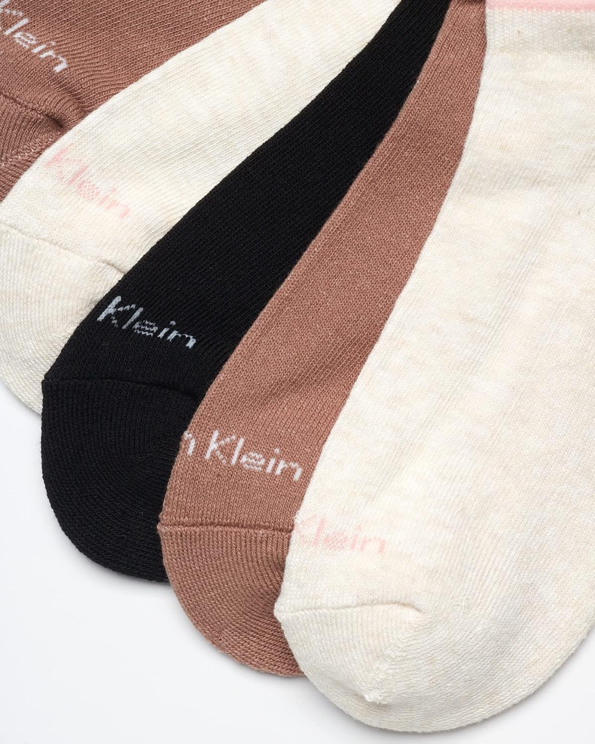 image:imageCalvin Klein Womens No Show Socks 12 Pack Soft Cotton Blend Lightweight Athletic Low Cut Running Socks for WomenNeutral Assorted