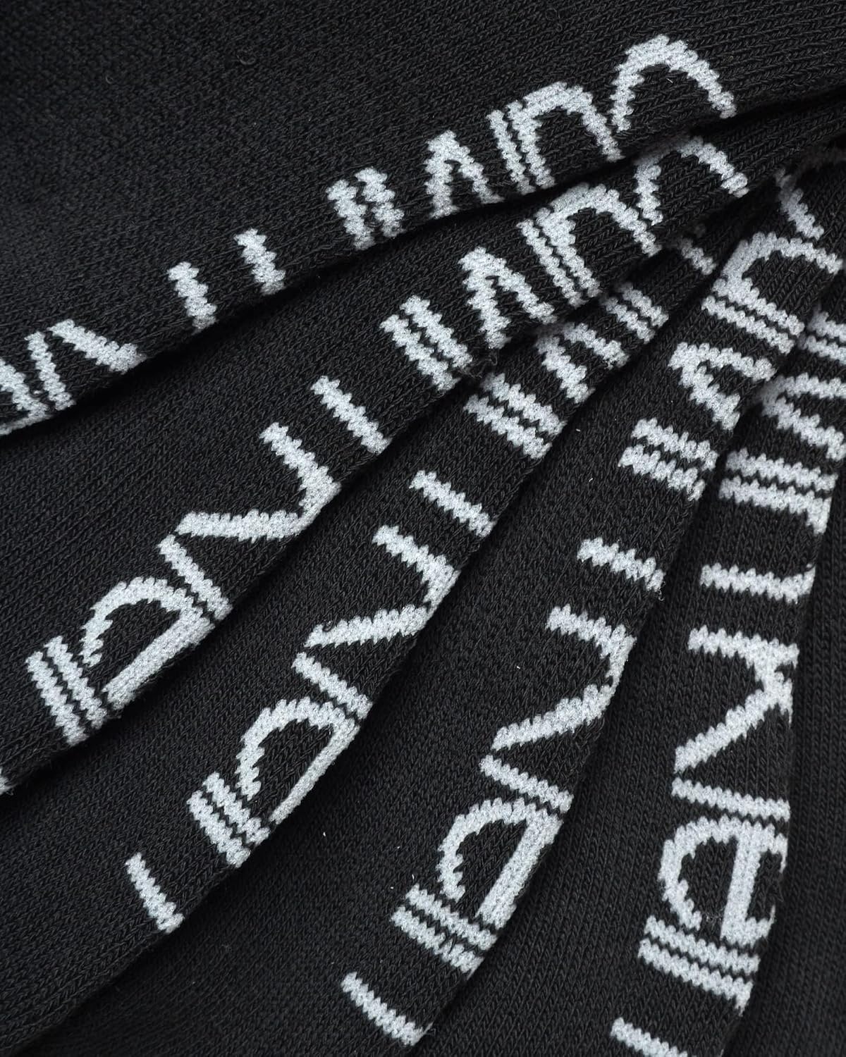 image:imageCalvin Klein Womens No Show Socks 6 Pack Breathable Cotton Blend Athletic Performance Low Cut Running Socks for WomenAll Black