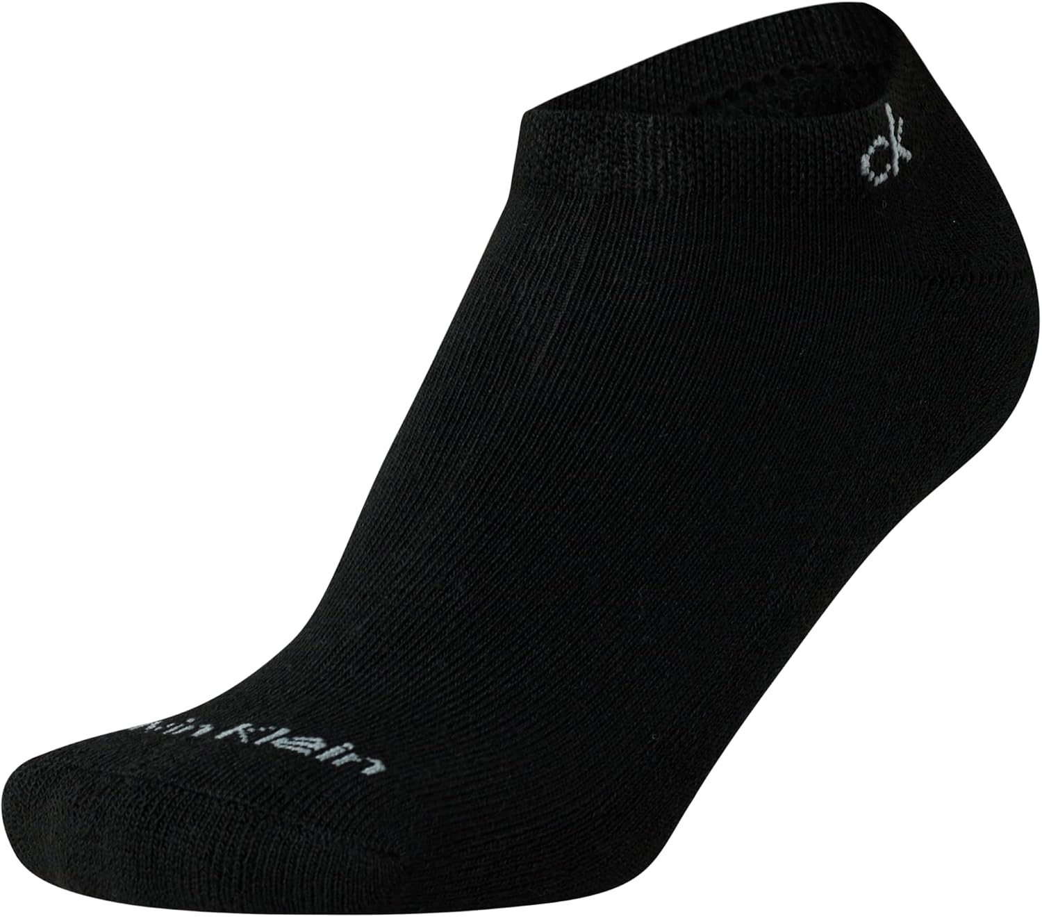 image:imageCalvin Klein Womens No Show Socks 6 Pack Breathable Cotton Blend Athletic Performance Low Cut Running Socks for WomenBlack