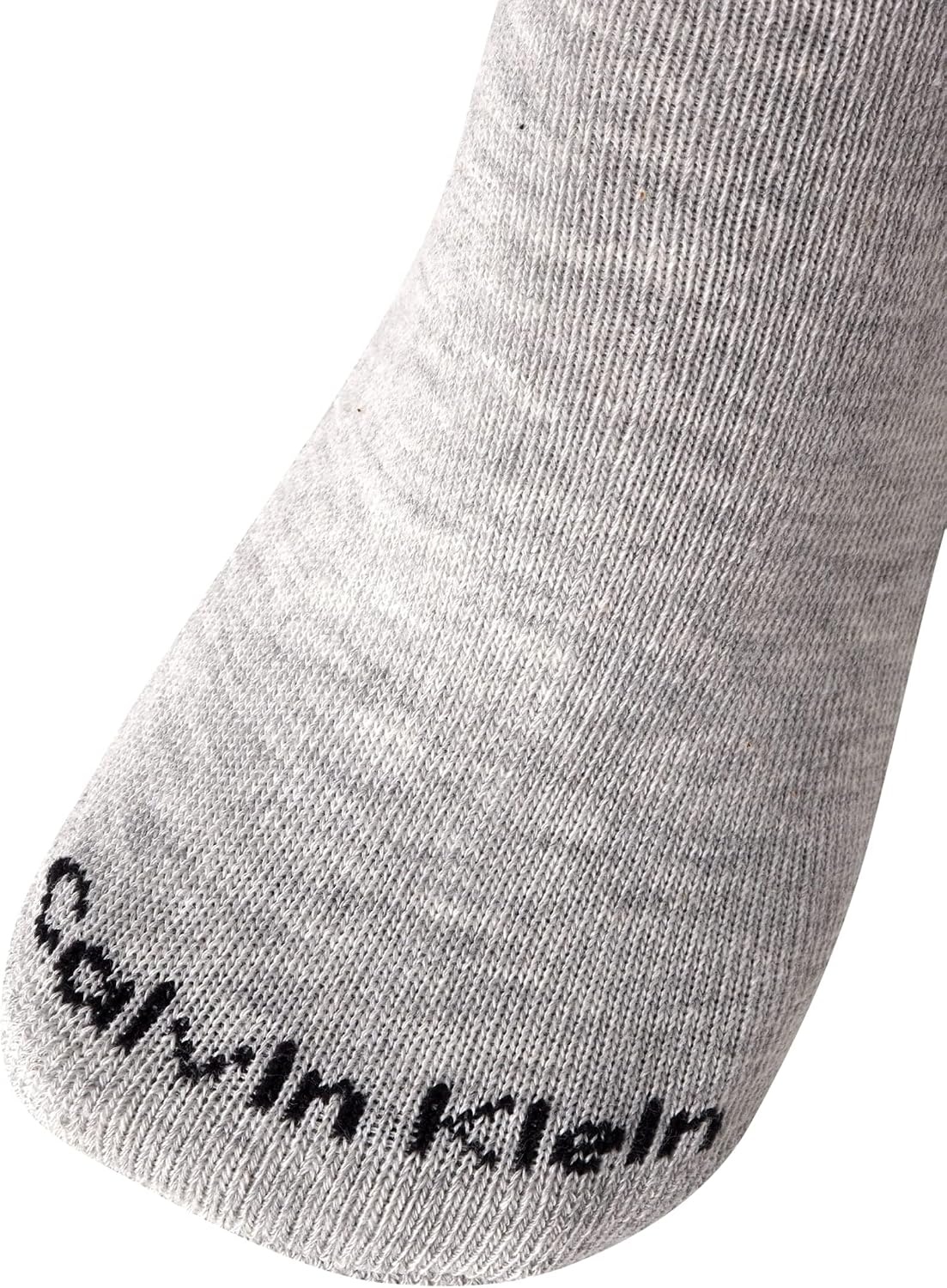 image:imageCalvin Klein Womens No Show Socks 6 Pack Breathable Cotton Blend Athletic Performance Low Cut Running Socks for WomenGrey Assorted