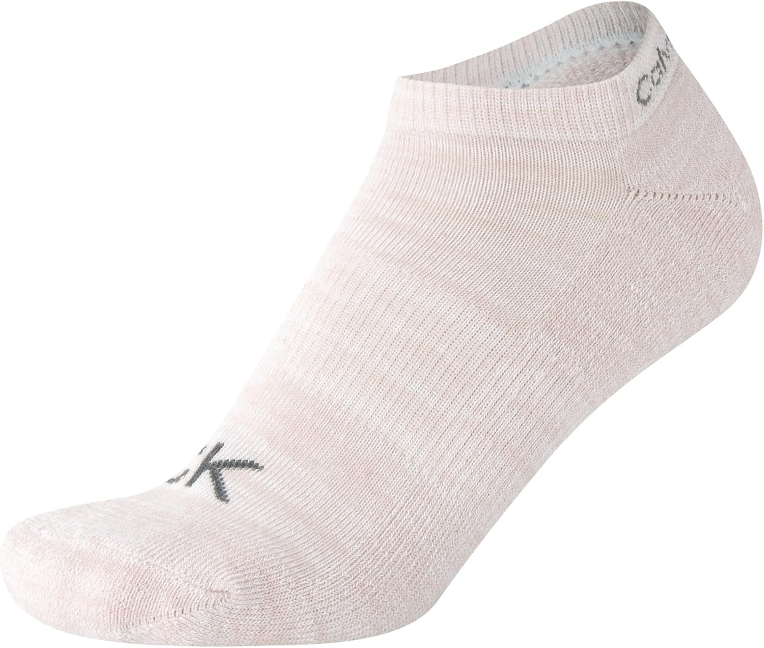 image:imageCalvin Klein Womens No Show Socks 6 Pack Breathable Cotton Blend Athletic Performance Low Cut Running Socks for WomenPinkGrey