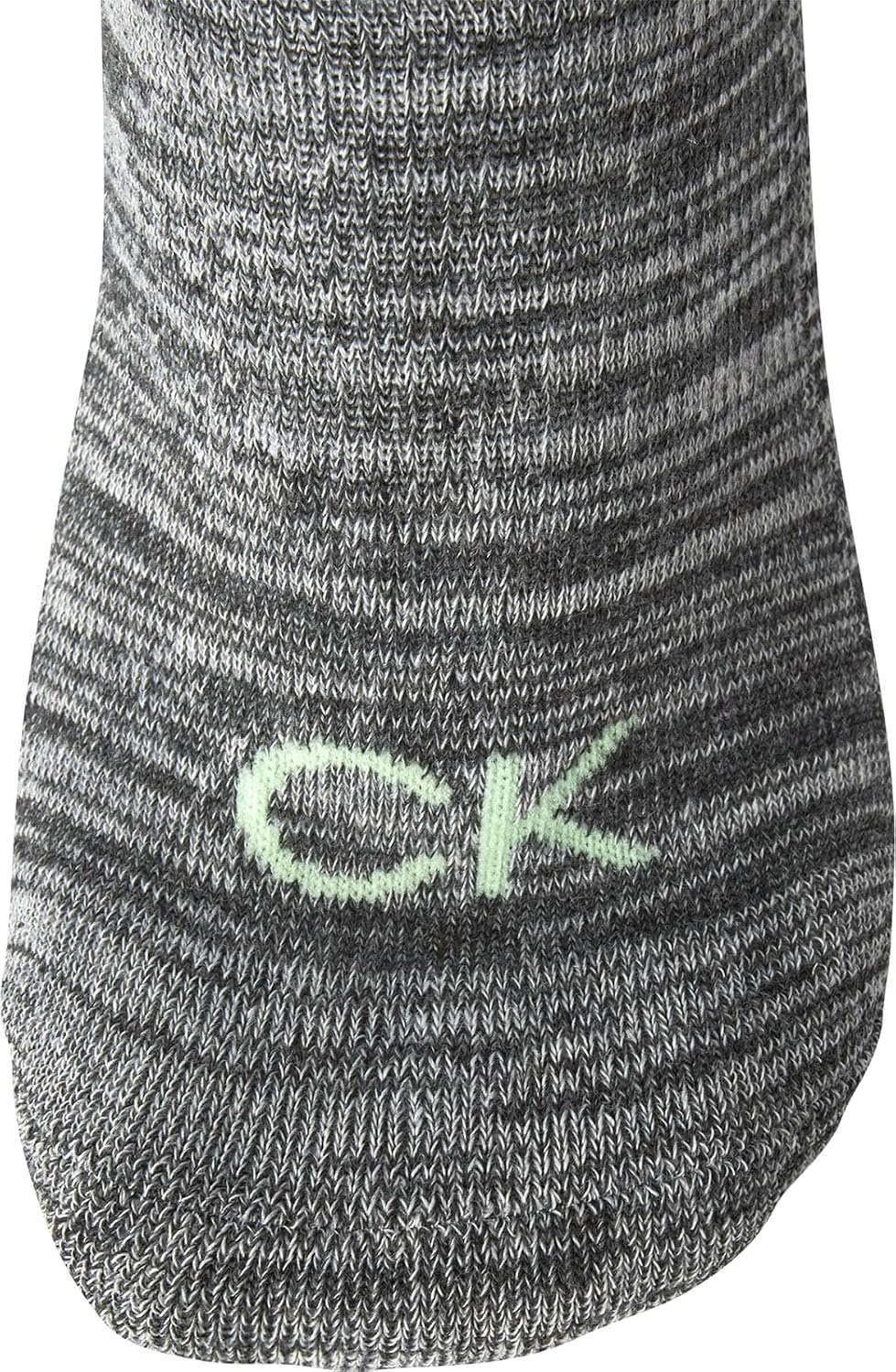 image:imageCalvin Klein Womens No Show Socks 6 Pack Breathable Cotton Blend Athletic Performance Low Cut Running Socks for WomenWhiteGrey