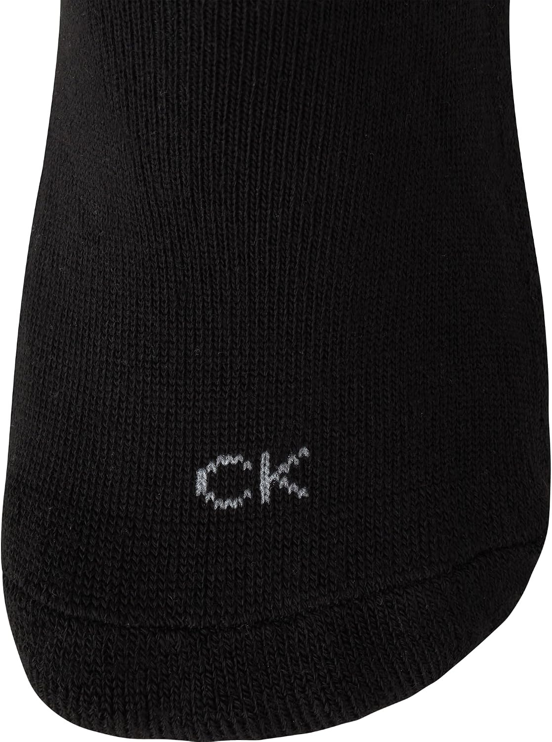 image:imageCalvin Klein Womens No Show Socks 6 Pack Lightweight Cotton Blend Invisible No Slip Sneaker Liners Athletic Socks for WomenAll Black