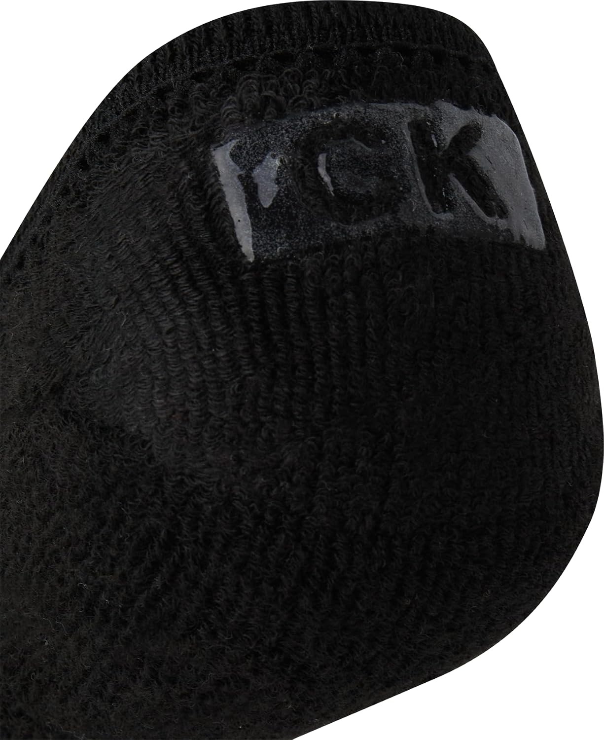 image:imageCalvin Klein Womens No Show Socks 6 Pack Lightweight Cotton Blend Invisible No Slip Sneaker Liners Athletic Socks for WomenAll Black