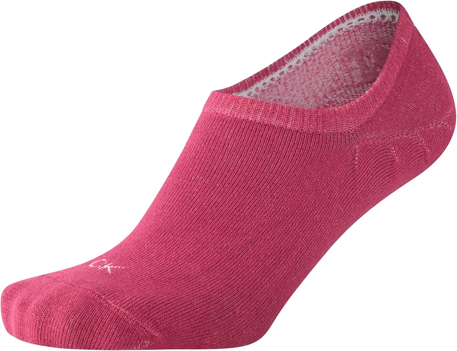 image:imageCalvin Klein Womens No Show Socks 6 Pack Lightweight Cotton Blend Invisible No Slip Sneaker Liners Athletic Socks for WomenLight Heather Grey