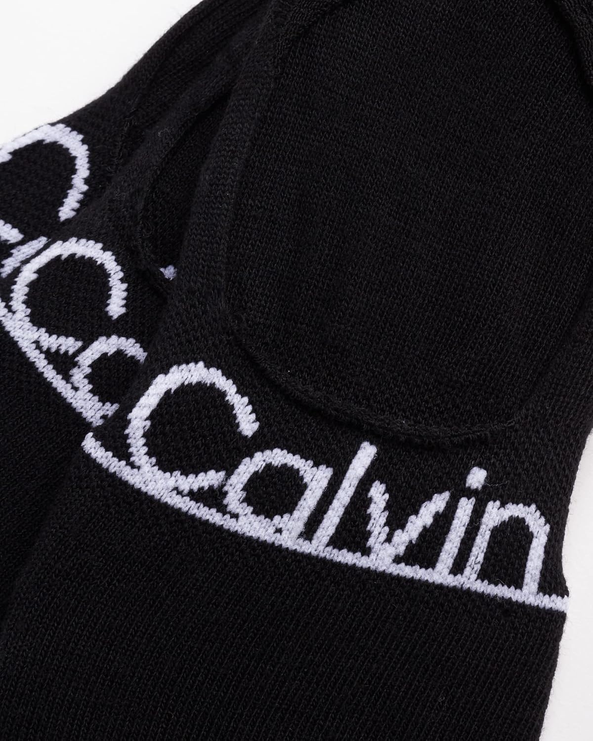 image:imageCalvin Klein Womens No Show Socks 6 Pack Non Slip Heel Lightweight Cotton Blend Invisible Liner Socks for WomenBlack