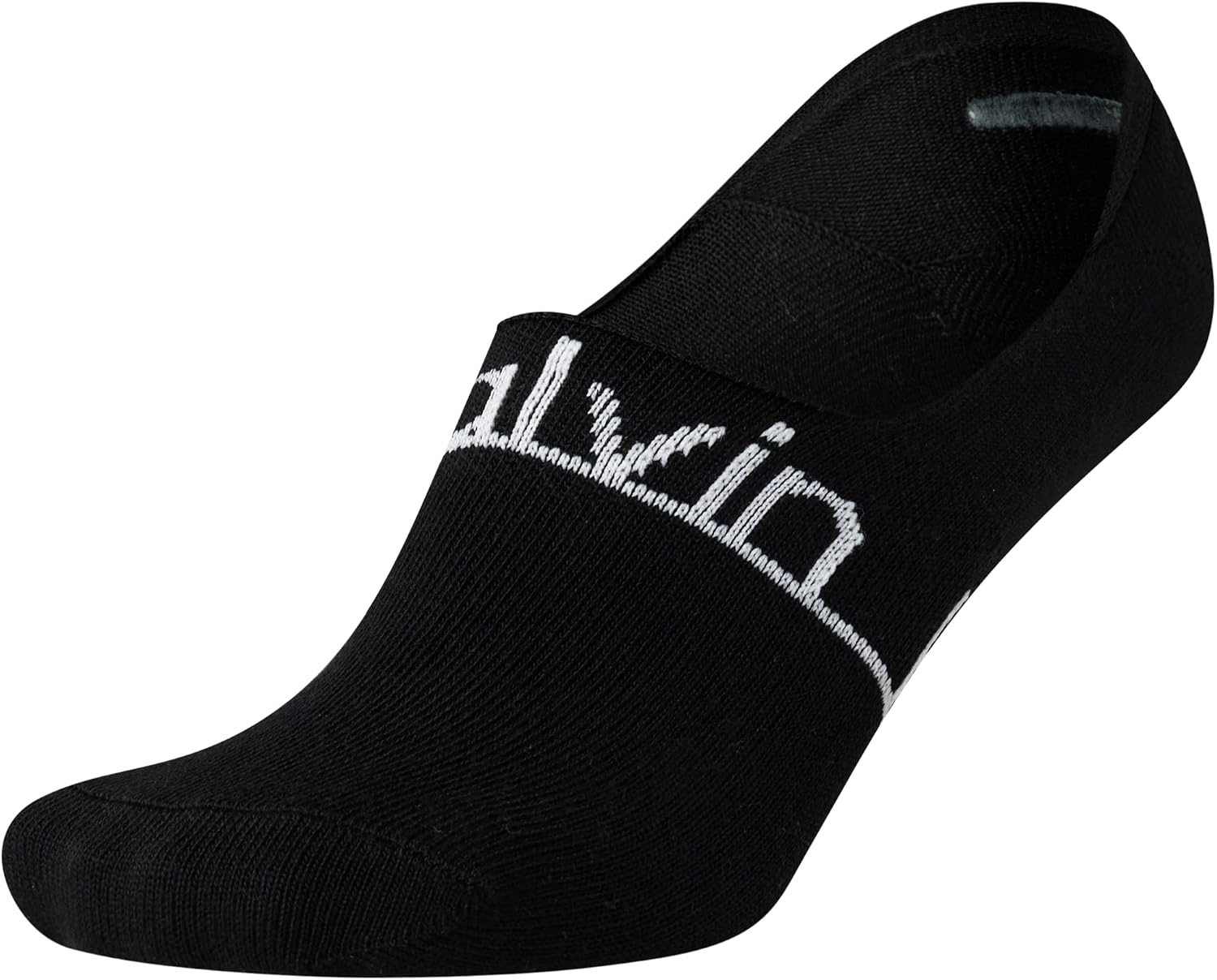image:imageCalvin Klein Womens No Show Socks 6 Pack Non Slip Heel Lightweight Cotton Blend Invisible Liner Socks for WomenBlack