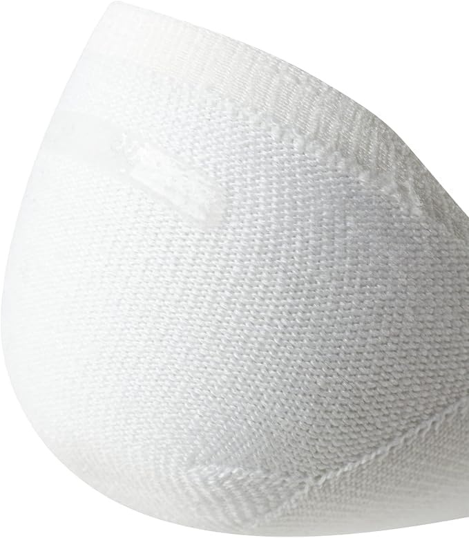 image:imageCalvin Klein Womens No Show Socks 6 Pack Non Slip Heel Lightweight Cotton Blend Invisible Liner Socks for WomenClassic White