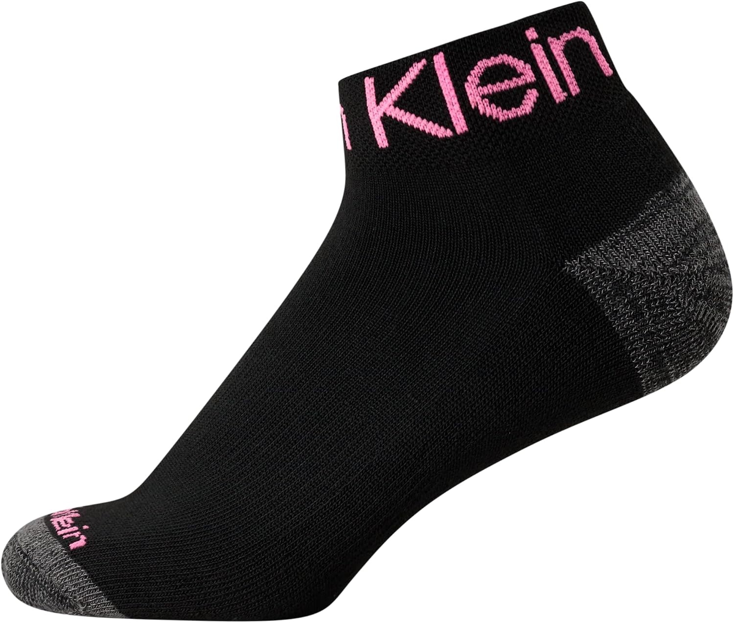 image:imageCalvin Klein Womens Quarter Socks 12 Pack Breathable Cushioned Athletic Ankle Socks for Women for Running and WorkoutBlack Assorted