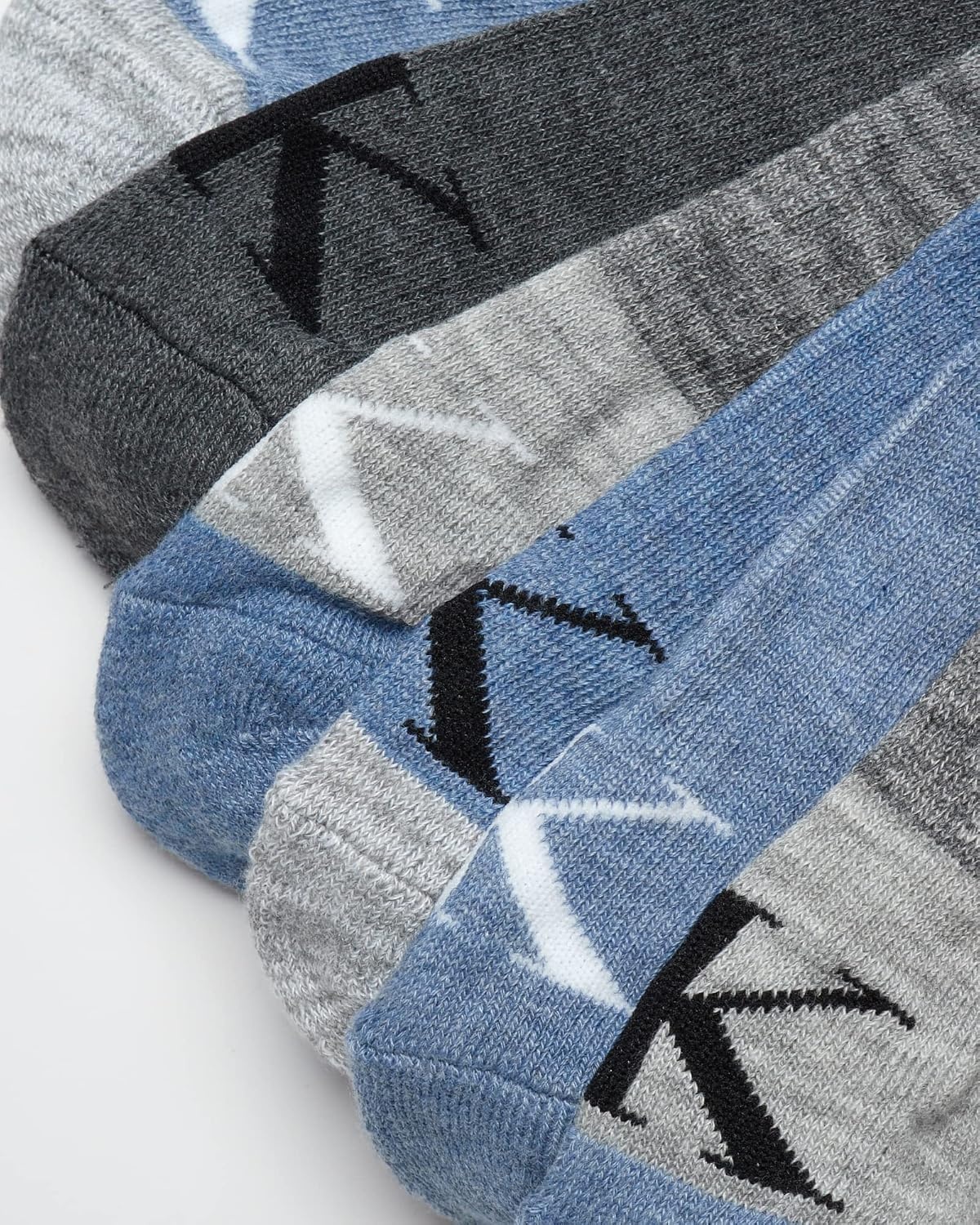 image:imageCalvin Klein Womens Quarter Socks 12 Pack Breathable Cushioned Athletic Ankle Socks for Women for Running and WorkoutBlue Assorted