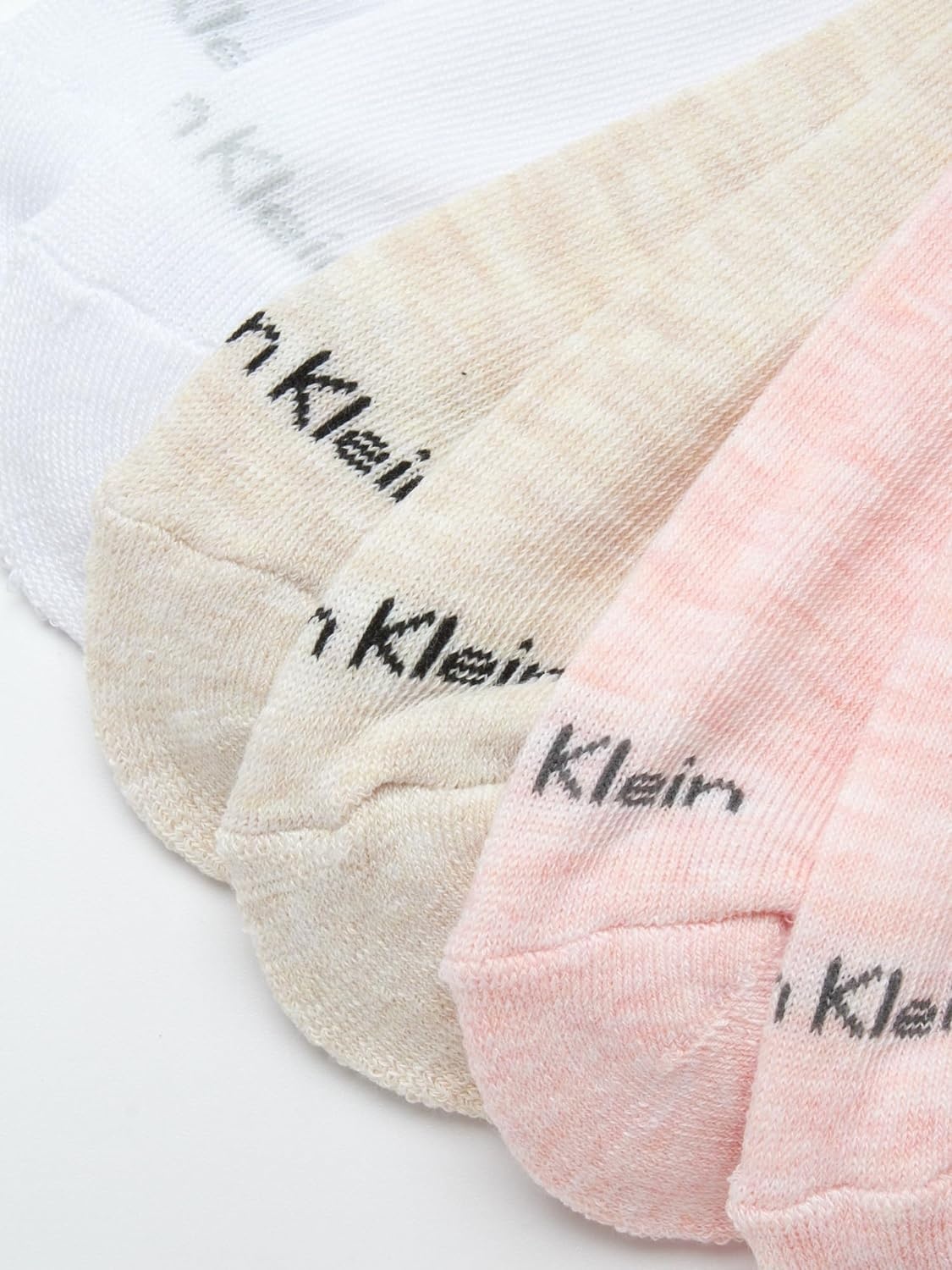 image:imageCalvin Klein Womens Quarter Socks 12 Pack Breathable Cushioned Athletic Ankle Socks for Women for Running and WorkoutOatmealPinkWhite