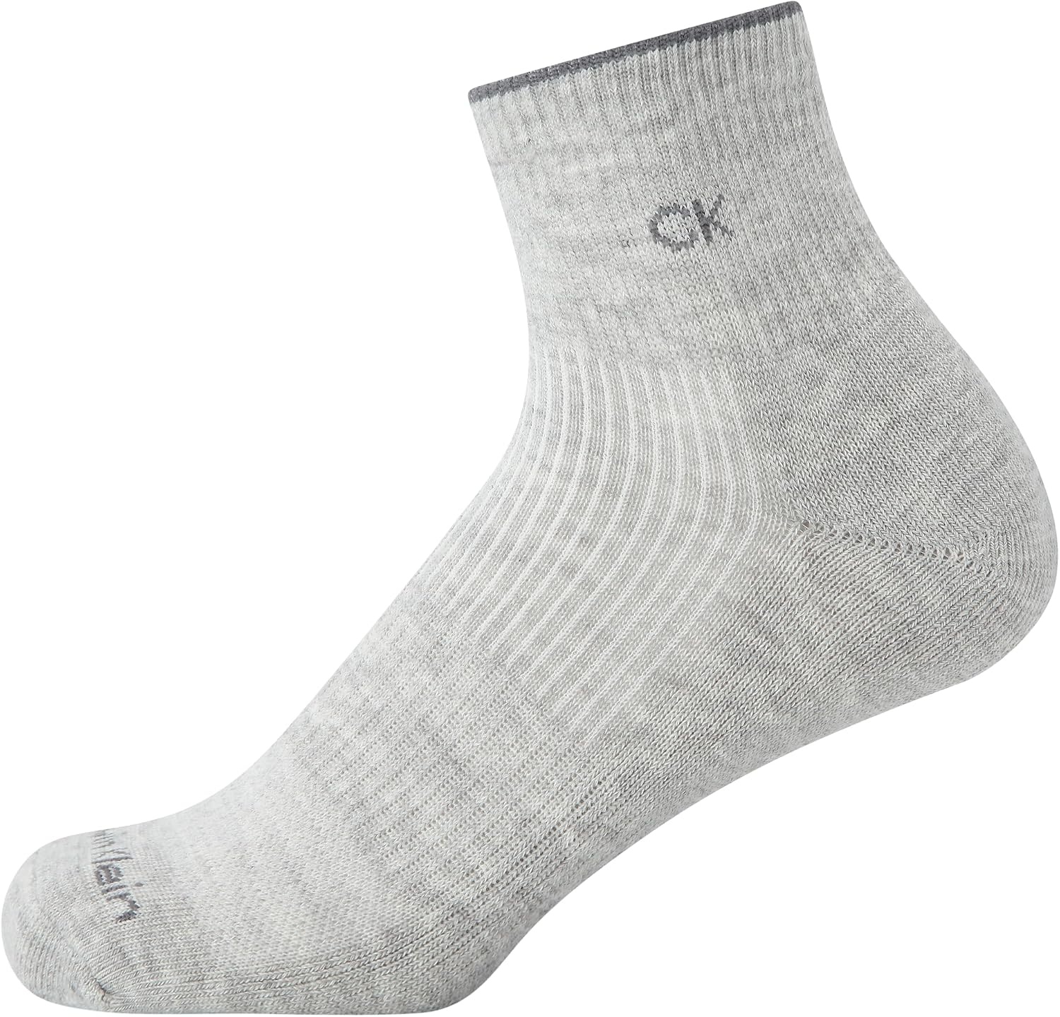 image:imageCalvin Klein Womens Quarter Socks 12 Pack Soft Cushioned Athletic Ankle Socks for Women for Running and WorkoutBlack Grey Multi