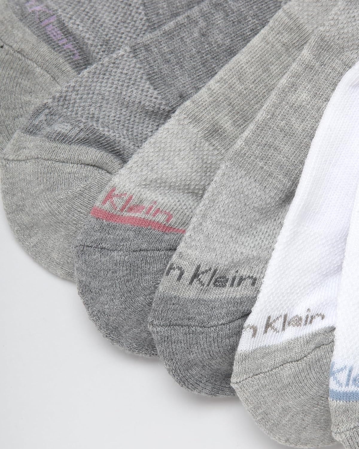 image:imageCalvin Klein Womens Quarter Socks 12 Pack Soft Cushioned Athletic Ankle Socks for Women for Running and WorkoutWhite Assorted