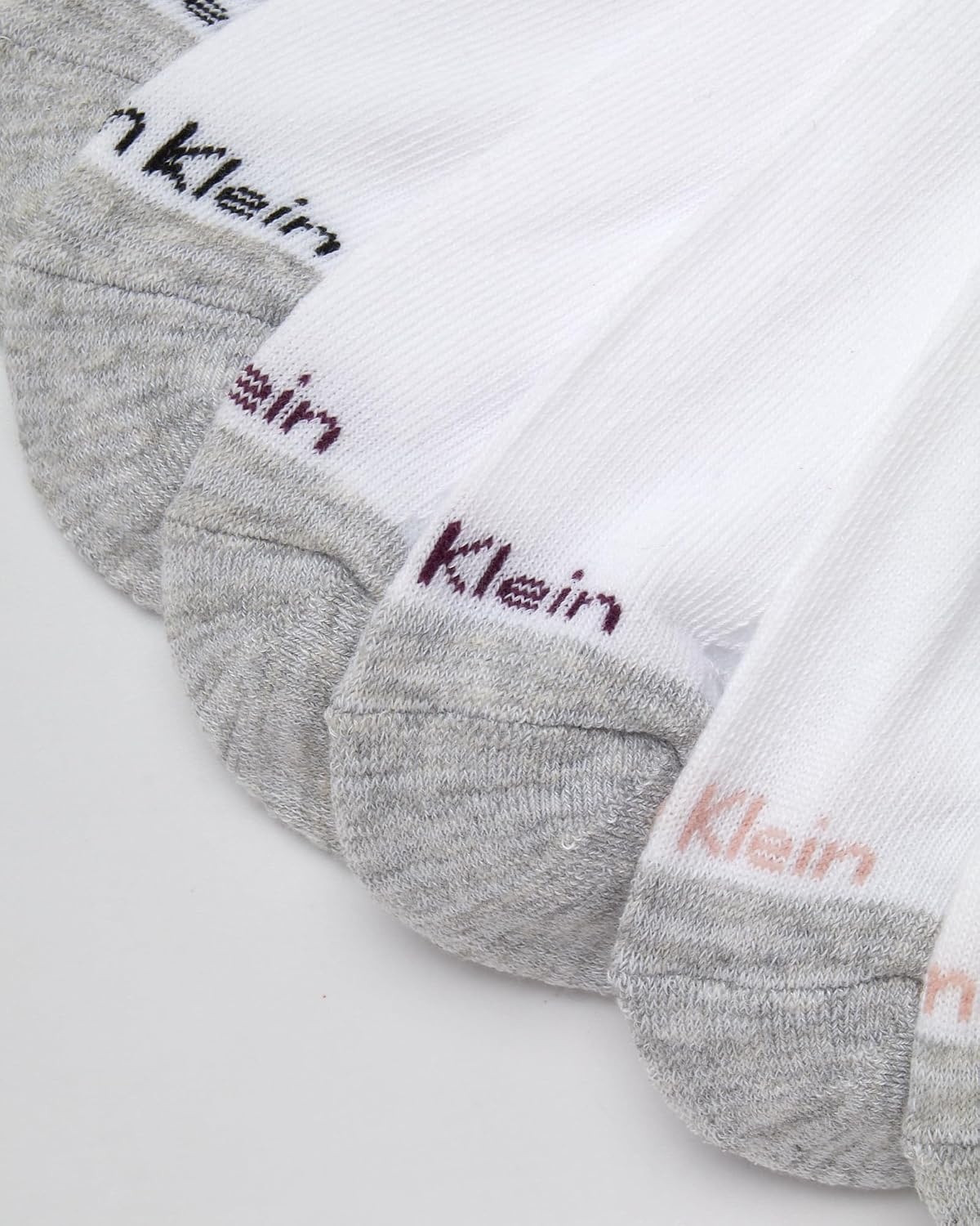 image:imageCalvin Klein Womens Quarter Socks 12 Pack Soft Cushioned Athletic Ankle Socks for Women for Running and WorkoutWhite Grey