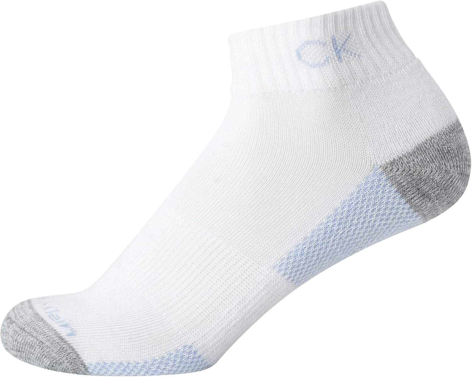 image:imageCalvin Klein Womens Quarter Socks 6 Pack Cushioned Athletic Ankle Socks for Women Womens Sports Socks Size 410Assorted Heather