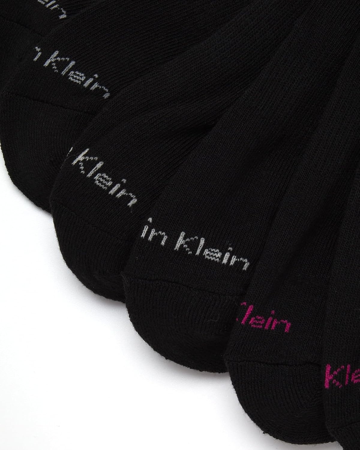 image:imageCalvin Klein Womens Quarter Socks 6 Pack Cushioned Athletic Ankle Socks for Women Womens Sports Socks Size 410Black Stripe