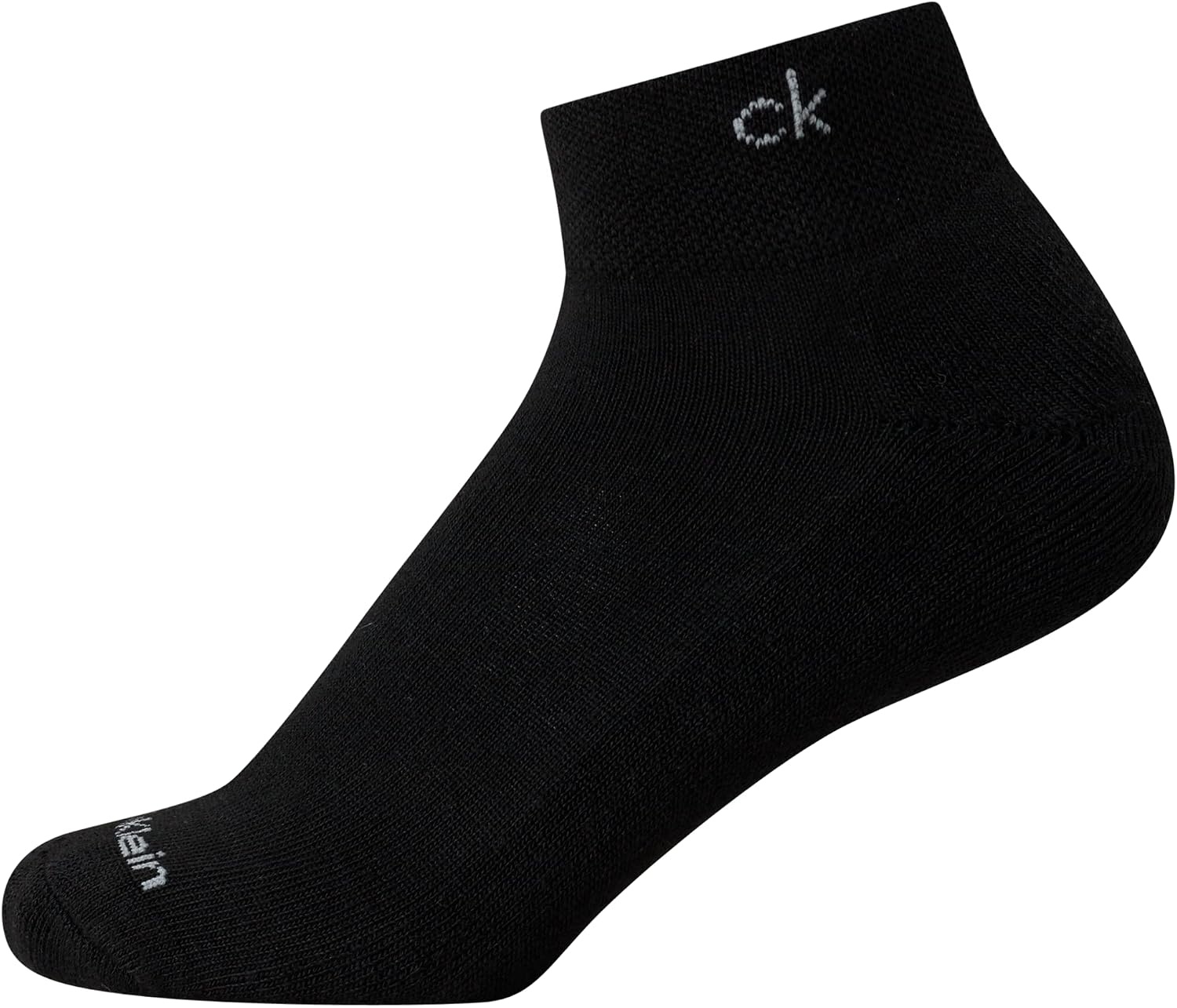 image:imageCalvin Klein Womens Quarter Socks 6 Pack Cushioned Athletic Ankle Socks for Women Womens Sports Socks Size 410BlackWhite