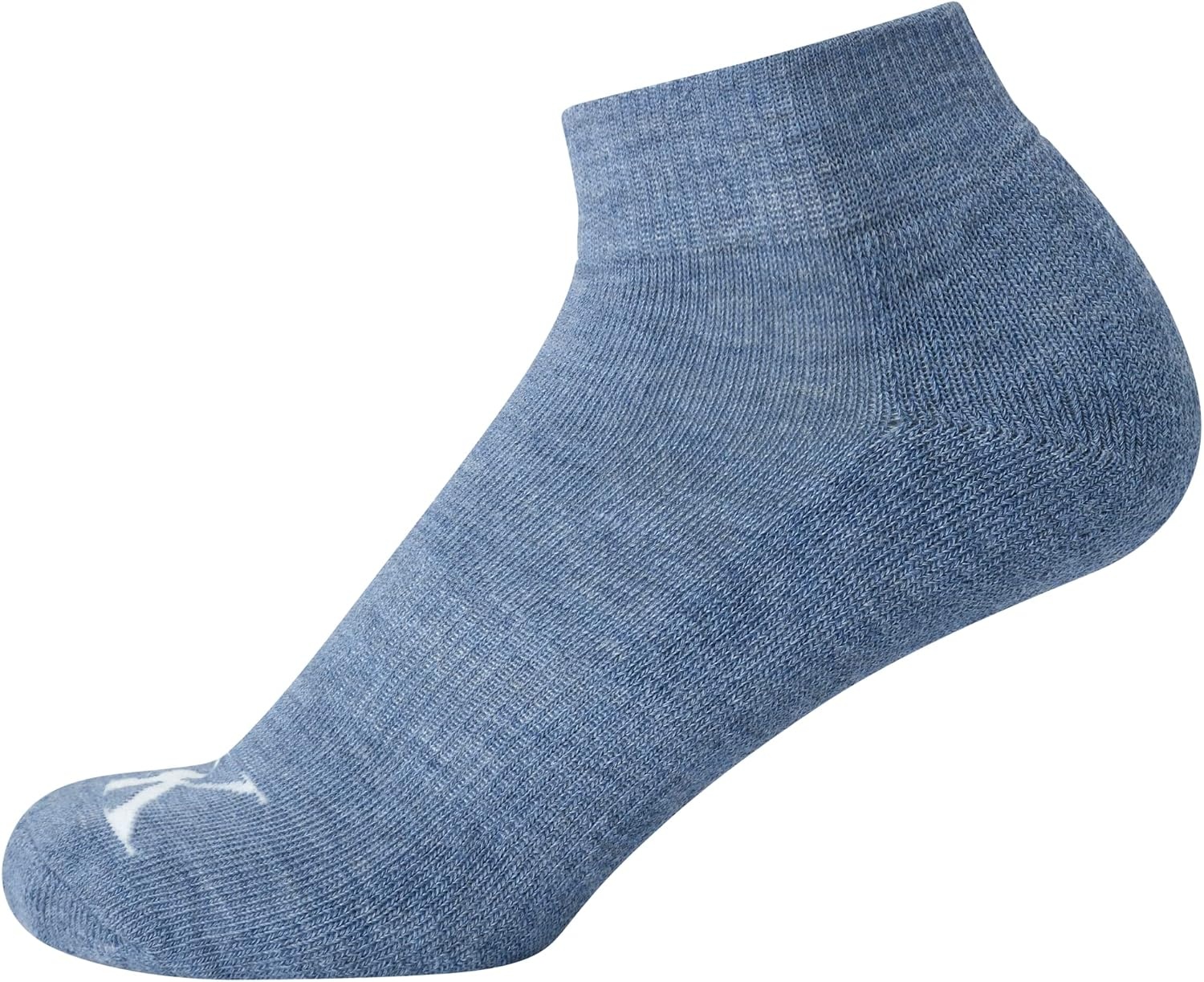 image:imageCalvin Klein Womens Quarter Socks 6 Pack Cushioned Athletic Ankle Socks for Women Womens Sports Socks Size 410Blue Assorted