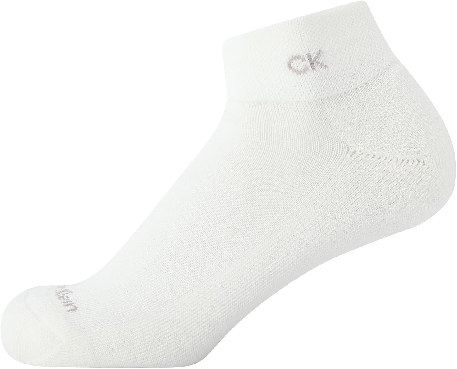 image:imageCalvin Klein Womens Quarter Socks 6 Pack Cushioned Athletic Ankle Socks for Women Womens Sports Socks Size 410Blue Beige Multi