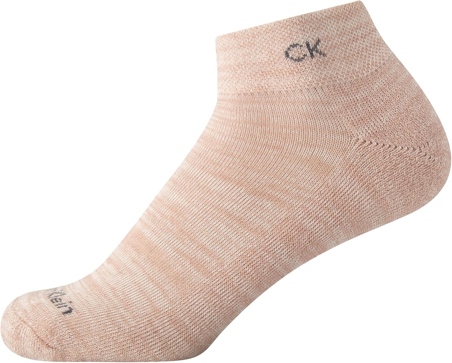 image:imageCalvin Klein Womens Quarter Socks 6 Pack Cushioned Athletic Ankle Socks for Women Womens Sports Socks Size 410Pink Assorted
