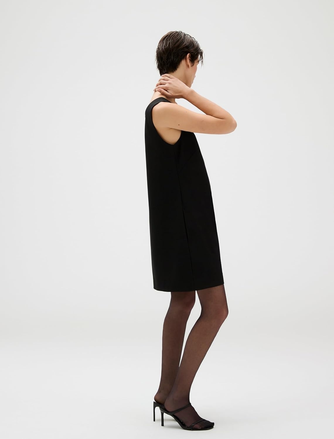 image:imageCalvin Klein Womens Refined Stretch Mini DressBlack