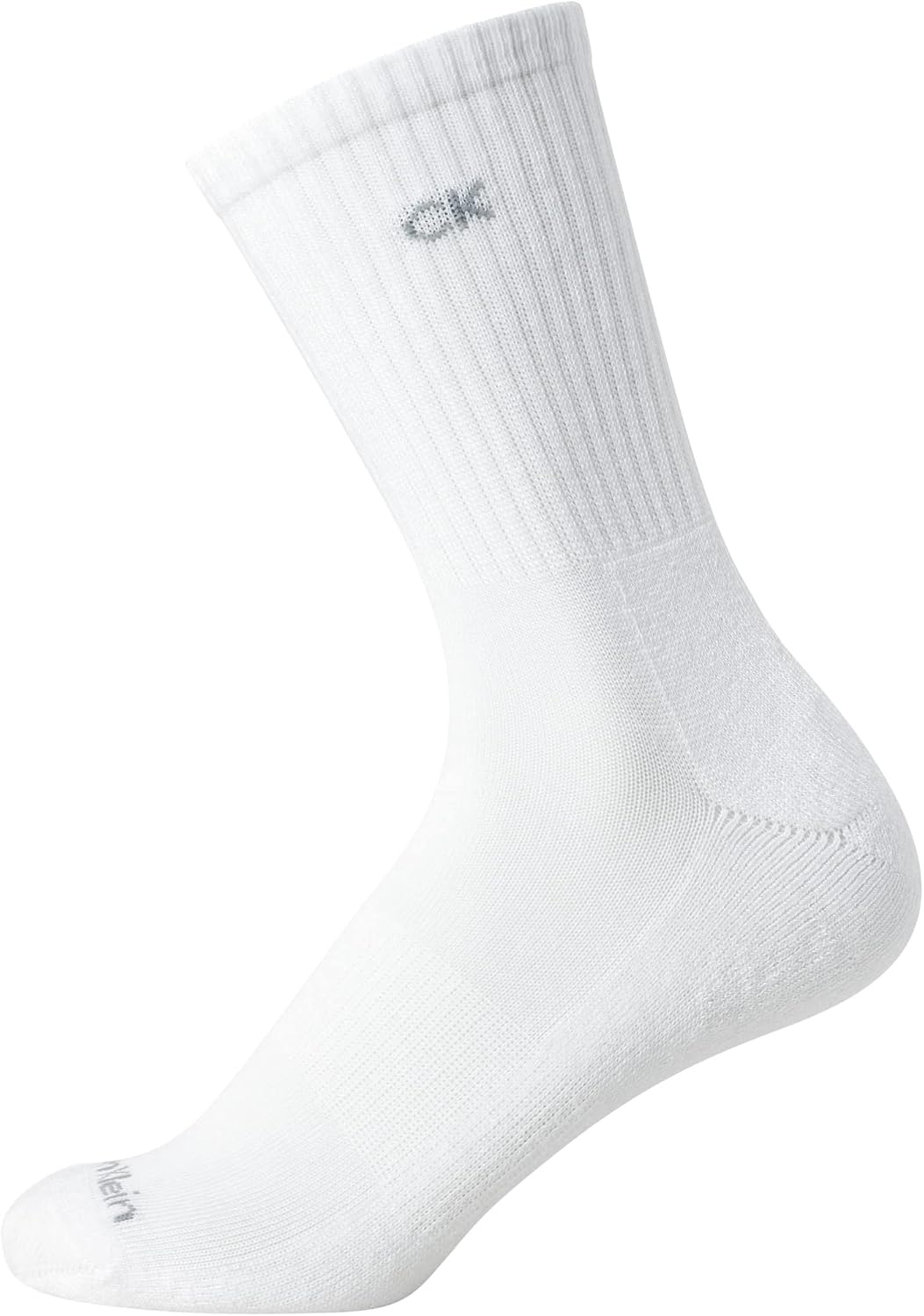 image:imageCalvin Klein Womens Socks Cushion Athletic Crew Socks 6 PackWhite