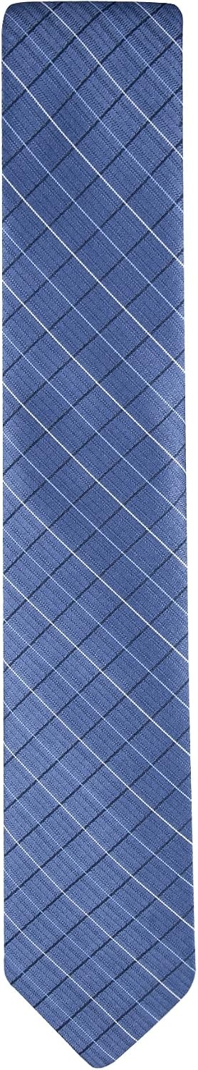 image:imageCalvin Klein boys Solid and Pattern Ties Big BoysNavy Grid