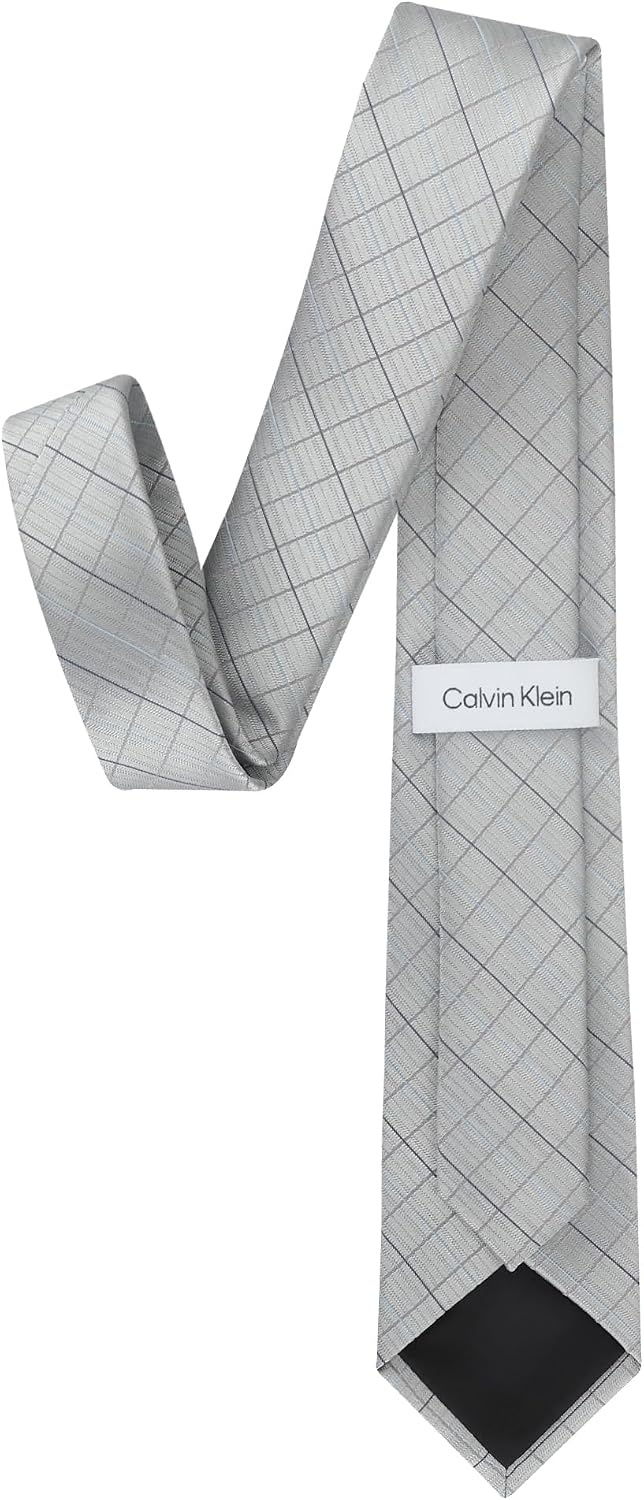 image:imageCalvin Klein boys Solid and Pattern Ties Big BoysSilver