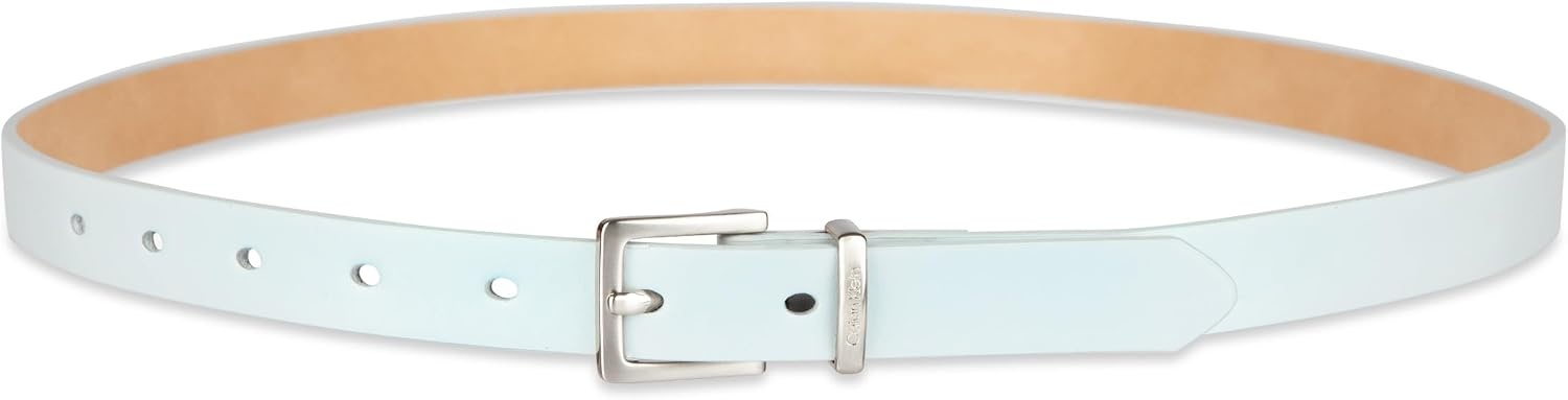 image:imageCalvin Klein womens Casual Slim Width Fashion Belt for Jeans Trousers and DressesBlue