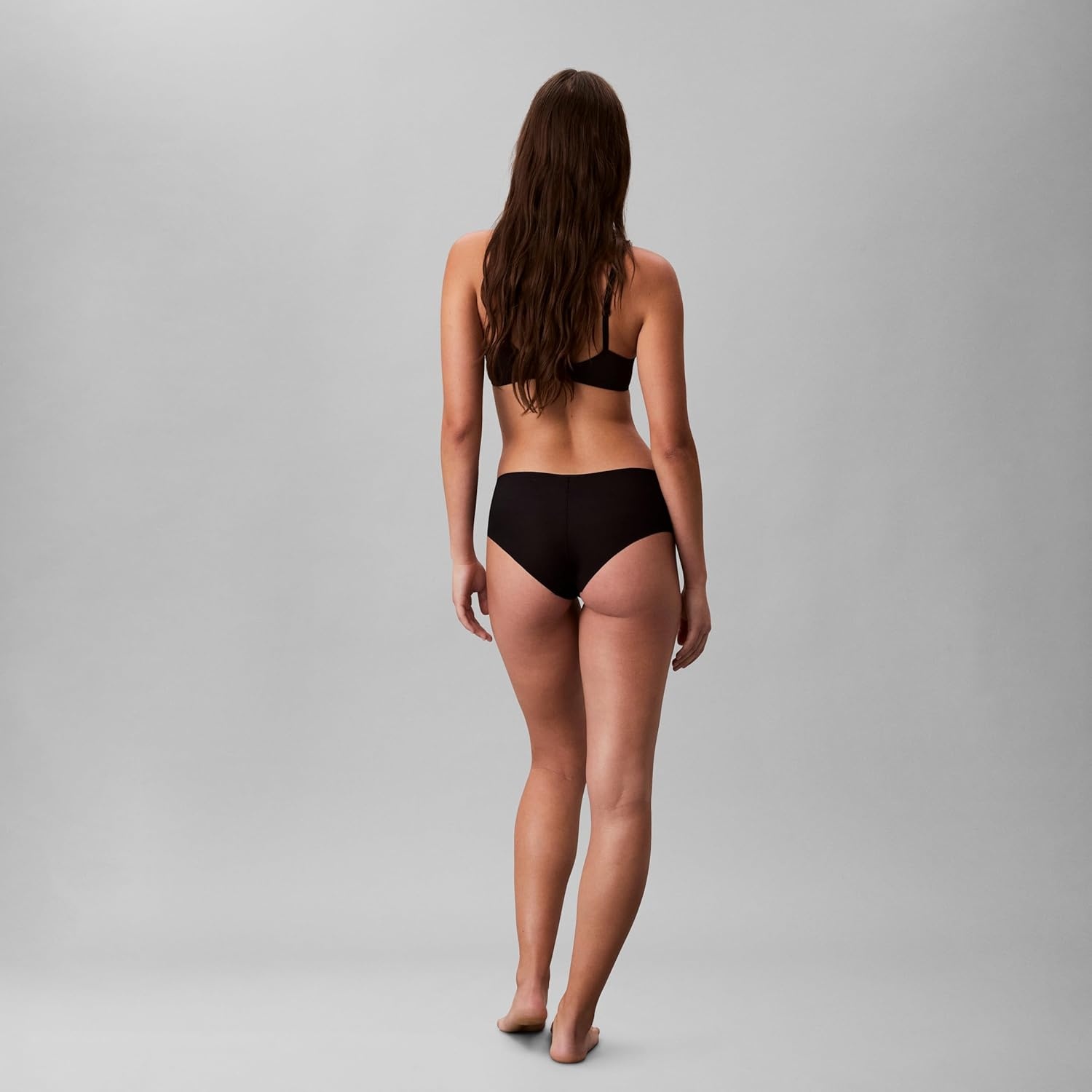 image:imageCalvin Klein womens Invisibles Seamless Hipster Panties MultipackBlack