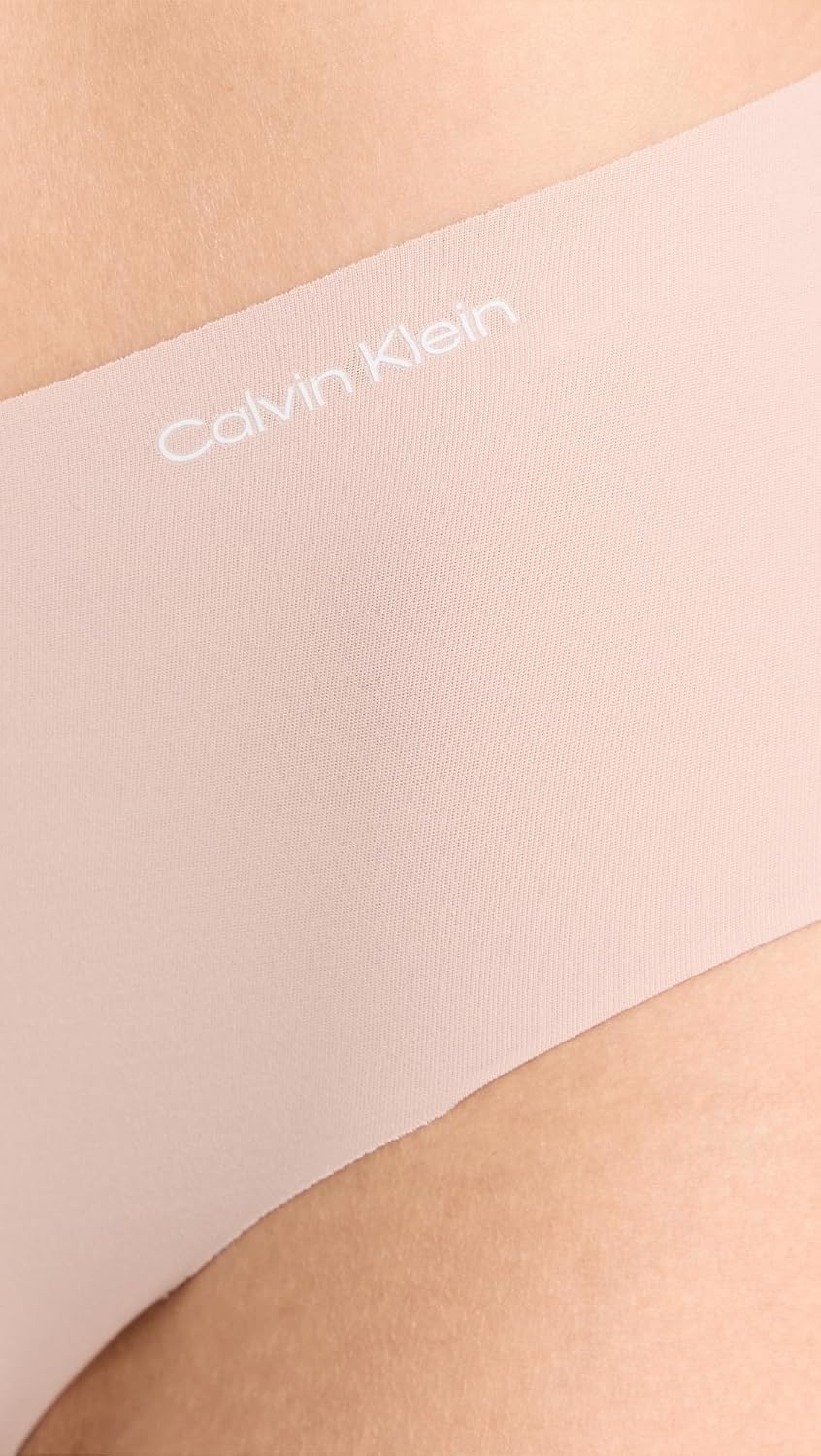 image:imageCalvin Klein womens Invisibles Seamless Hipster Panties MultipackBlackCavernstoneGrey SandSubduedCedar