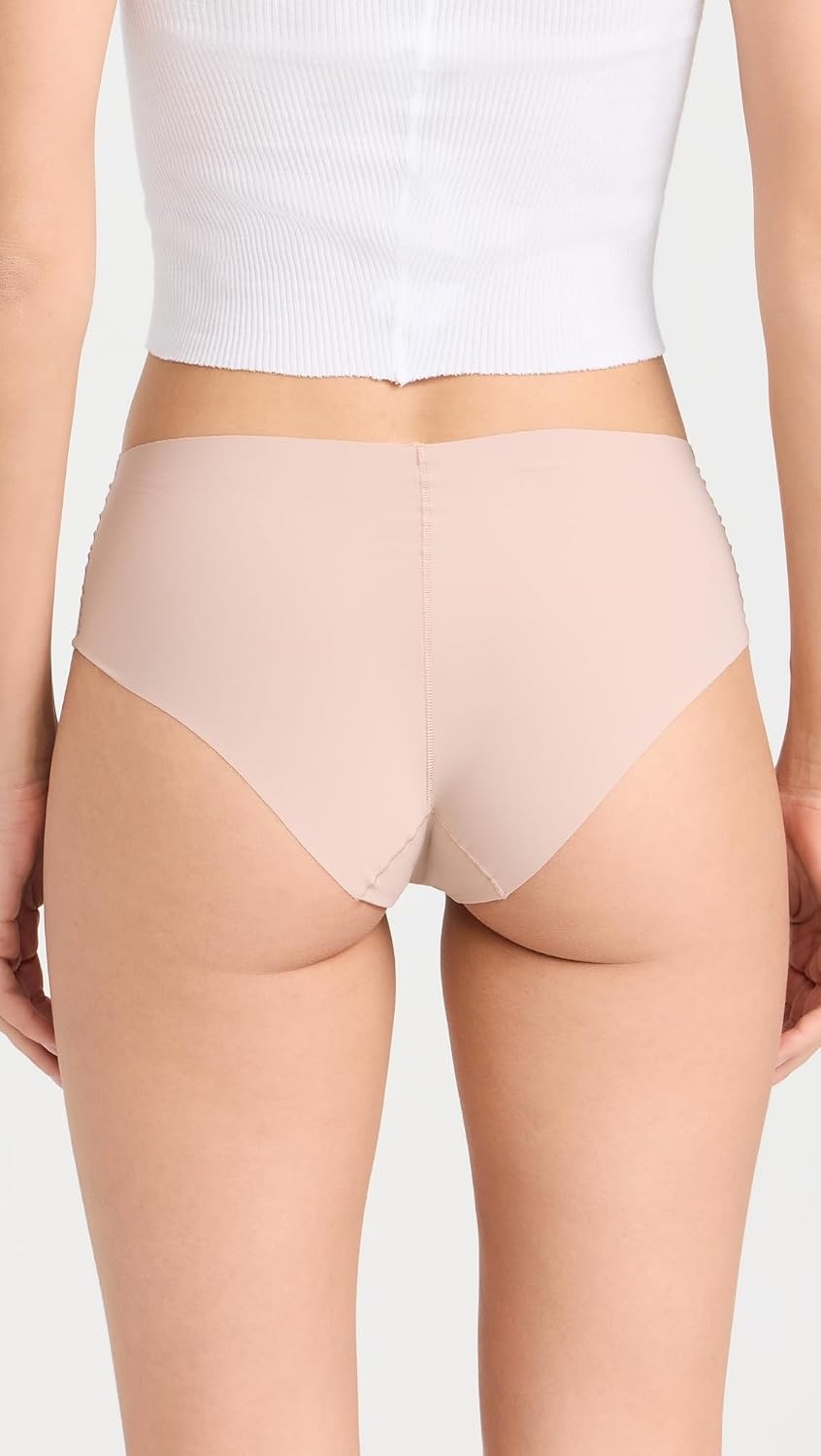 image:imageCalvin Klein womens Invisibles Seamless Hipster Panties MultipackBlackCavernstoneGrey SandSubduedCedar