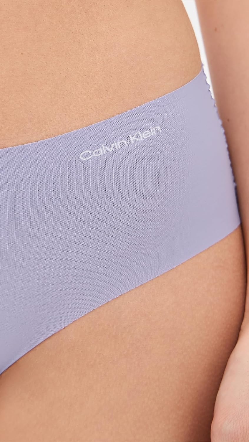 image:imageCalvin Klein womens Invisibles Seamless Hipster Panties MultipackBlackCinderLilac Quartz