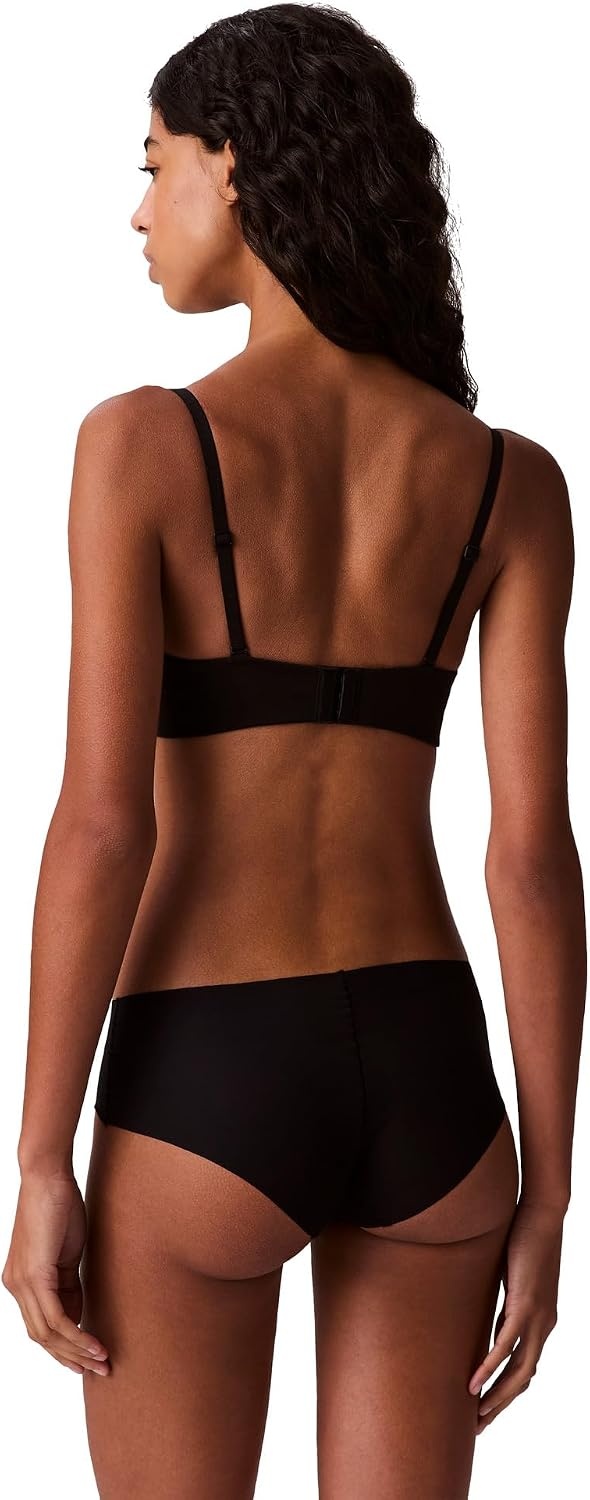 image:imageCalvin Klein womens Invisibles Seamless Hipster Panties MultipackBlackSpeakeasyWhite Light Caramel