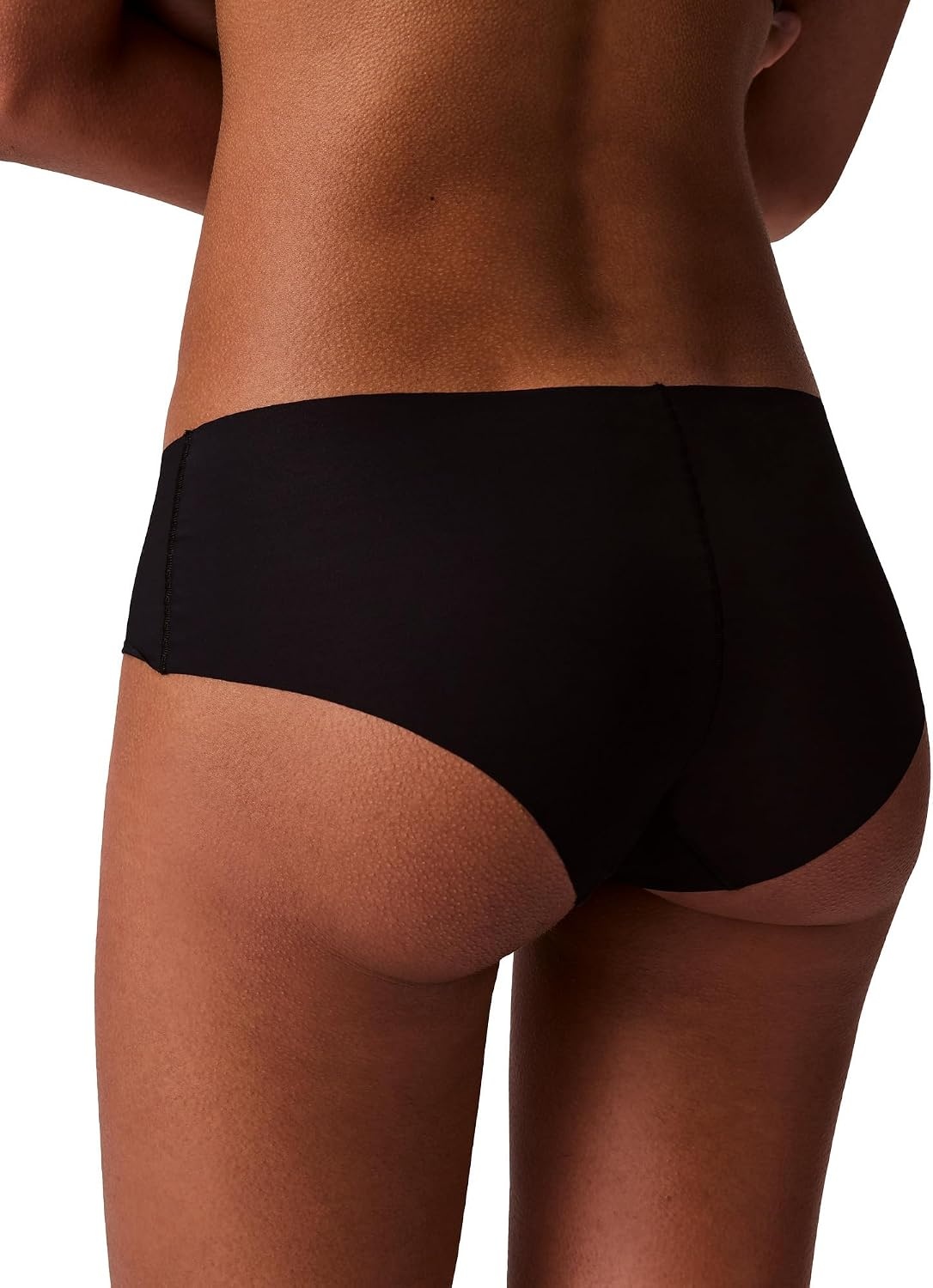 image:imageCalvin Klein womens Invisibles Seamless Hipster Panties MultipackBlackSpeakeasyWhite Light Caramel