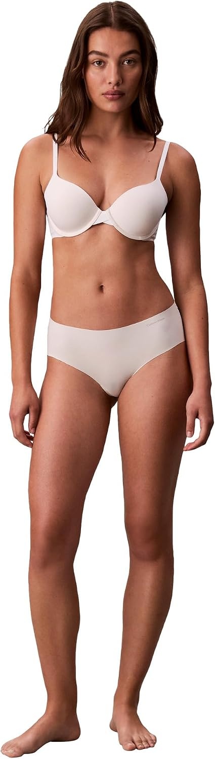 image:imageCalvin Klein womens Invisibles Seamless Hipster Panties MultipackCasual BlueSpeakeasyCedarIvoryBlack