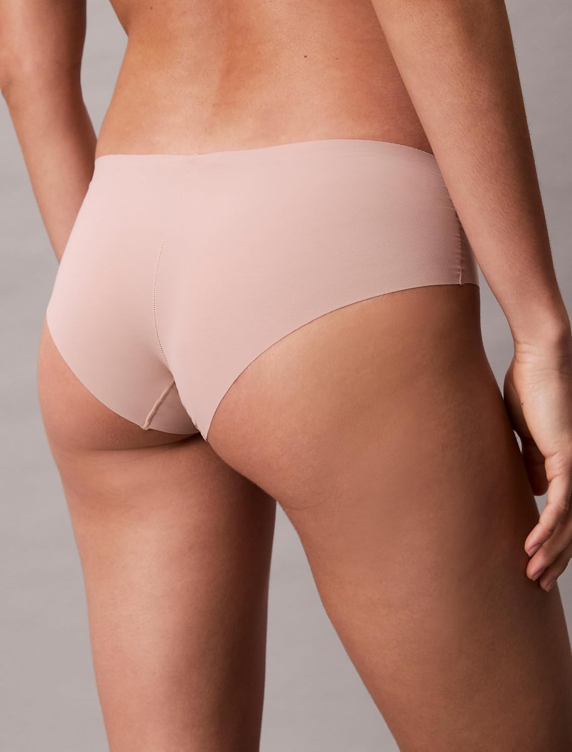 image:imageCalvin Klein womens Invisibles Seamless Hipster Panties MultipackCharming GreenNymphs ThighBlackIvoryCedar
